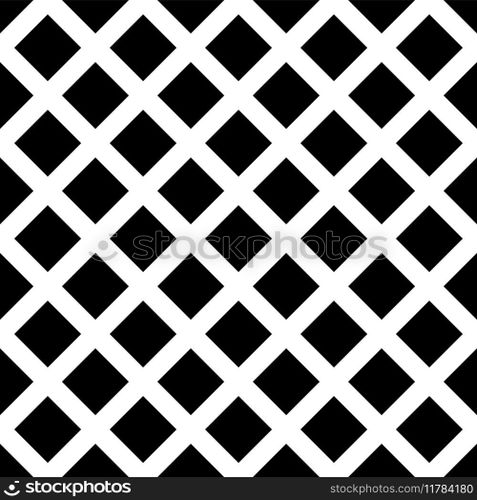 Seamless diagonal square pattern background Vector Image