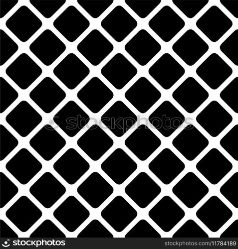 Seamless diagonal square pattern background Vector Image