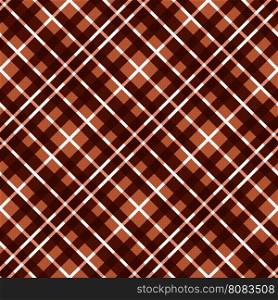 Seamless diagonal vector pattern mainly in brown hues