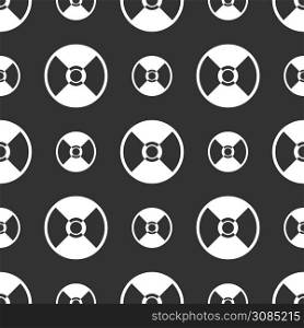Seamless disks pattern on a black background. Seamless disks pattern
