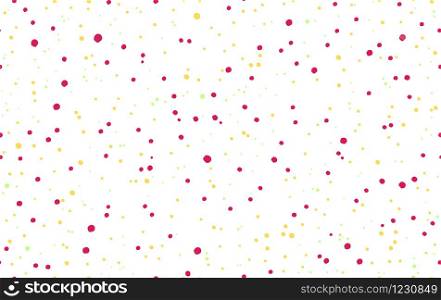Seamless dot pattern. Randomly disposed spots. Dots background. Seamless dot pattern. Randomly disposed spots. Dots background.