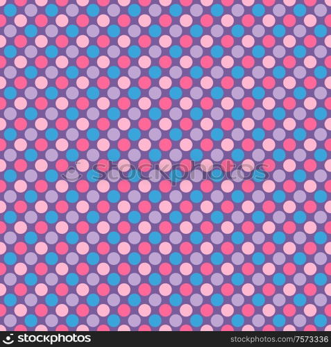 Seamless dot vector pattern background