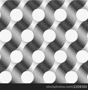 Seamless dots pattern EPS 10. Vector illustration. Abstract dots seamless