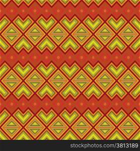 Seamless ethnic motifs patterns in a single file, hand drawing vector illustration