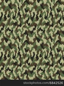 Seamless fashion camouflage