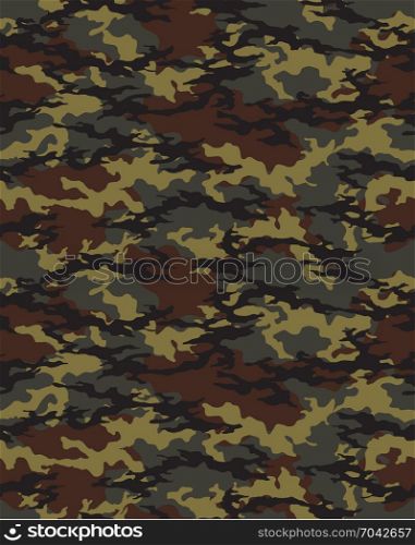 Seamless fashionable camouflage