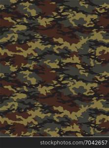 Seamless fashionable camouflage