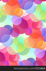 Seamless festive pattern with multicolored confetti on white background. Gradient bokeh. Texture for wallpaper, fabrics, covers and your creativity. Seamless festive pattern with multicolored confetti on white background. Gradient bokeh.