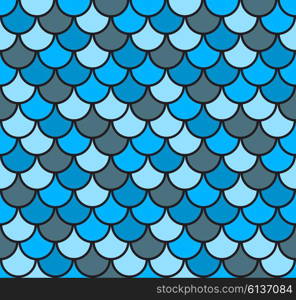 Seamless Fish Scale Pattern Vector Illustration EPS10. Seamless Fish Scale Pattern Vector Illustration