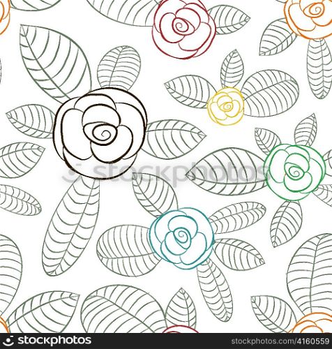 seamless floral background