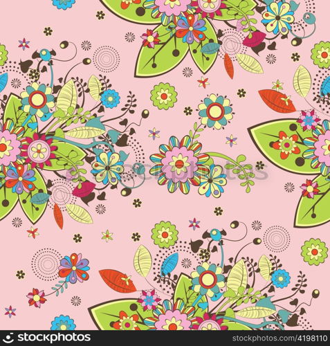 seamless floral background