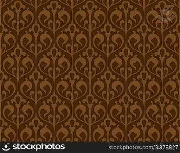 Seamless floral background - vector pattern for continuous replicate. See more seamless patterns in my portfolio.