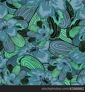 Seamless Floral Ornamental Pattern