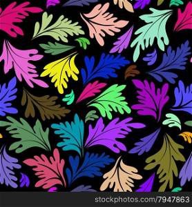 Seamless floral pattern. EPS 10 vector illustration without transparency.