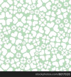 Seamless floral pattern. Flowers vector background