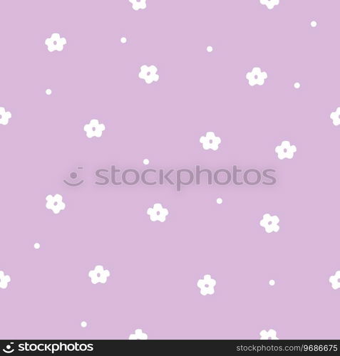 Seamless floral pattern, pink background, texture