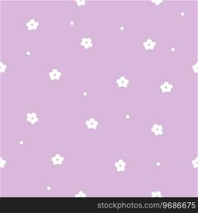 Seamless floral pattern, pink background, texture