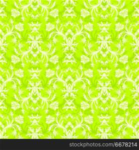 Seamless floral pattern, vector