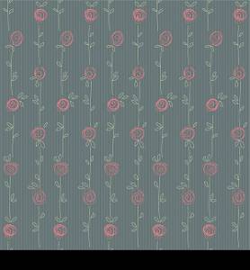 Seamless floral pattern with abstract roses flowers. Vector eps10 background illustration