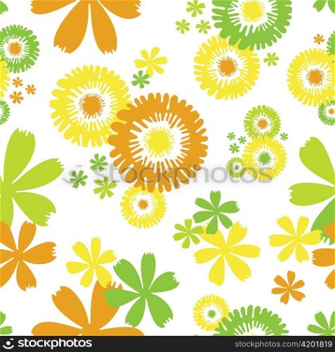 Seamless Floral Wallpaper