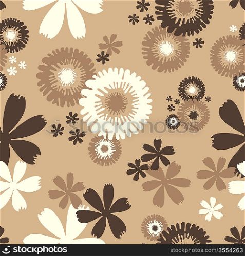 Seamless Floral Wallpaper or Wallpaper