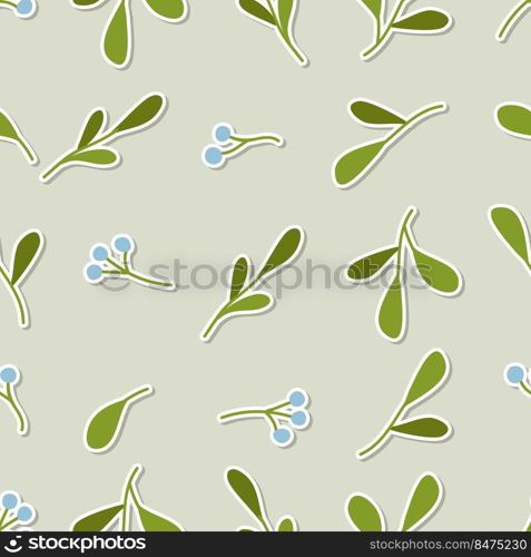 seamless flower cartoon pattern