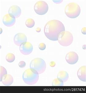Seamless from soap bubble(can be repeated and scaled in any size)