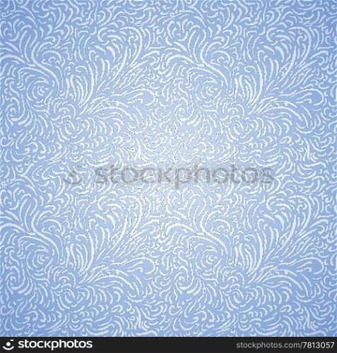 Seamless frost decor pattern