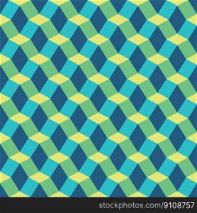 Seamless geometric abstract faceted pattern