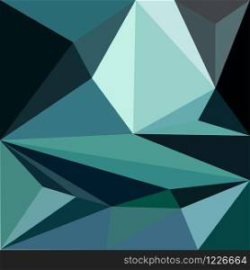 Seamless geometric mint tribal triangle background pattern in vector. abstract vector pattern geometric triangle mosaic background