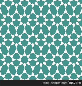 Seamless geometric ornament based on traditional islamic art. Great design for fabric,textile,cover,wrapping paper,background.. Seamless geometric ornament based on traditional islamic art.