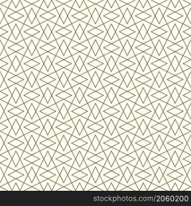 Seamless geometric ornament .Brown color lines.Great design for fabric,textile,cover,wrapping paper,background.Thin lines.. Seamless geometric ornament . Brawn color .Thin lines.