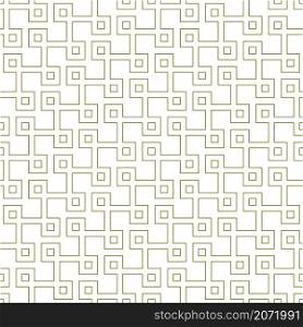 Seamless geometric ornament .Brown color lines.Great design for fabric,textile,cover,wrapping paper,background.Contoured lines. Seamless geometric ornament . Brown color .Thin lines