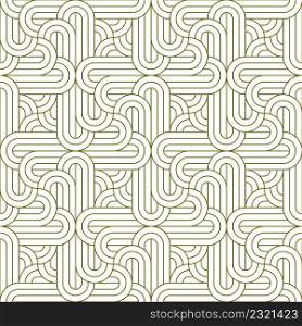 Seamless geometric ornament .Brown color lines.Great design for fabric,textile,cover,wrapping paper,background.. Seamless geometric ornament . Brown color thin lines .