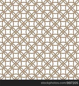 Seamless geometric pattern brown doubled lines on a white background.. Seamless geometric pattern . Brown lines. Average thickness.