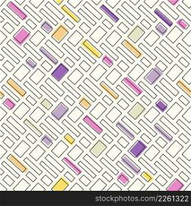 Seamless geometric pattern for texture, textiles and simple backgrounds.