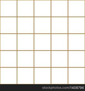 Seamless geometric pattern, great design for print, lasercutting, engraving.Pattern background vector.Gold and white.Japanese style Kumiko.Average thickness lines.. Seamless geometric pattern in golden and white.Japanese style Kumiko.