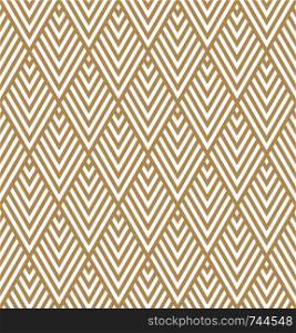 Seamless geometric pattern in style art deco.Brown color.Thick lines.. Seamless geometric pattern in style art deco.
