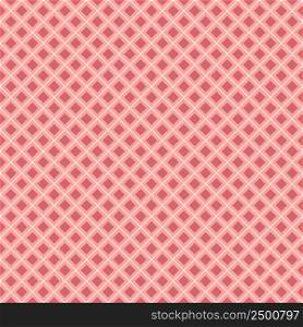 Seamless geometric pattern of squares in pink and red for texture, textiles, banners and simple backgrounds