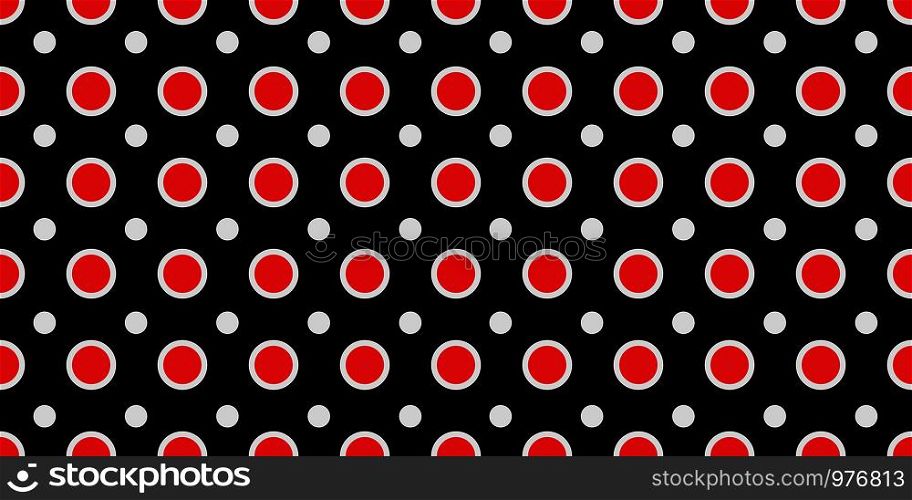 Seamless geometric pattern. Red and black colors are Modern casual colors. Ideal for textiles, packaging, paper printing, simple backgrounds and texture.