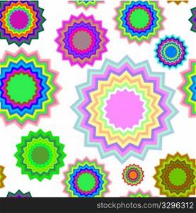 seamless geometric pattern, vector art illustration