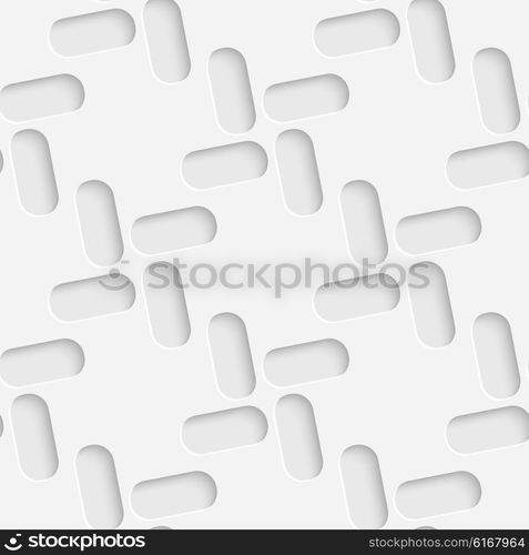 Seamless Geometric Pattern. Vector Soft Background. Regular White Texture. Seamless Geometric Pattern