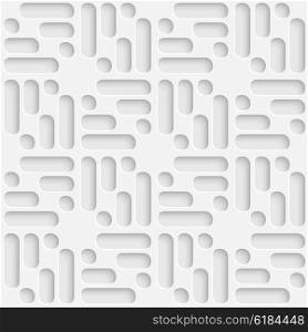 Seamless Geometric Pattern. Vector Soft Background. Regular White Texture. Seamless Geometric Pattern