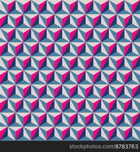 Seamless geometric triangle pattern background wallpaper.