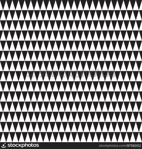 Seamless Geometric Triangle Pattern Texture