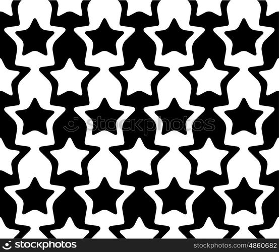Seamless geometric vector pattern