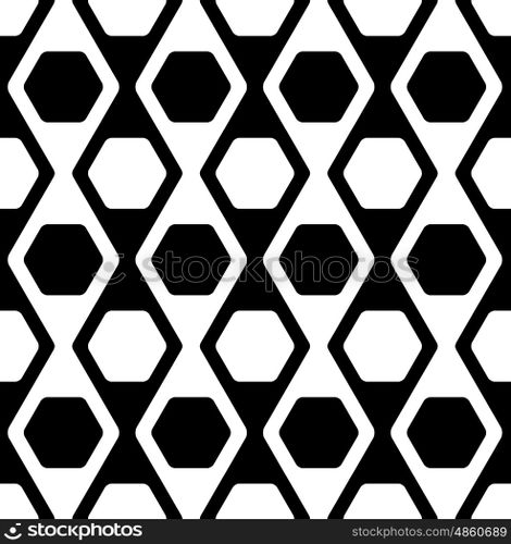 Seamless geometric vector pattern