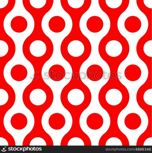 Seamless geometric vector pattern