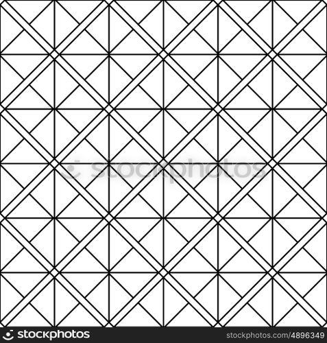 Seamless geometric vector pattern