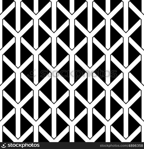 Seamless geometric vector pattern